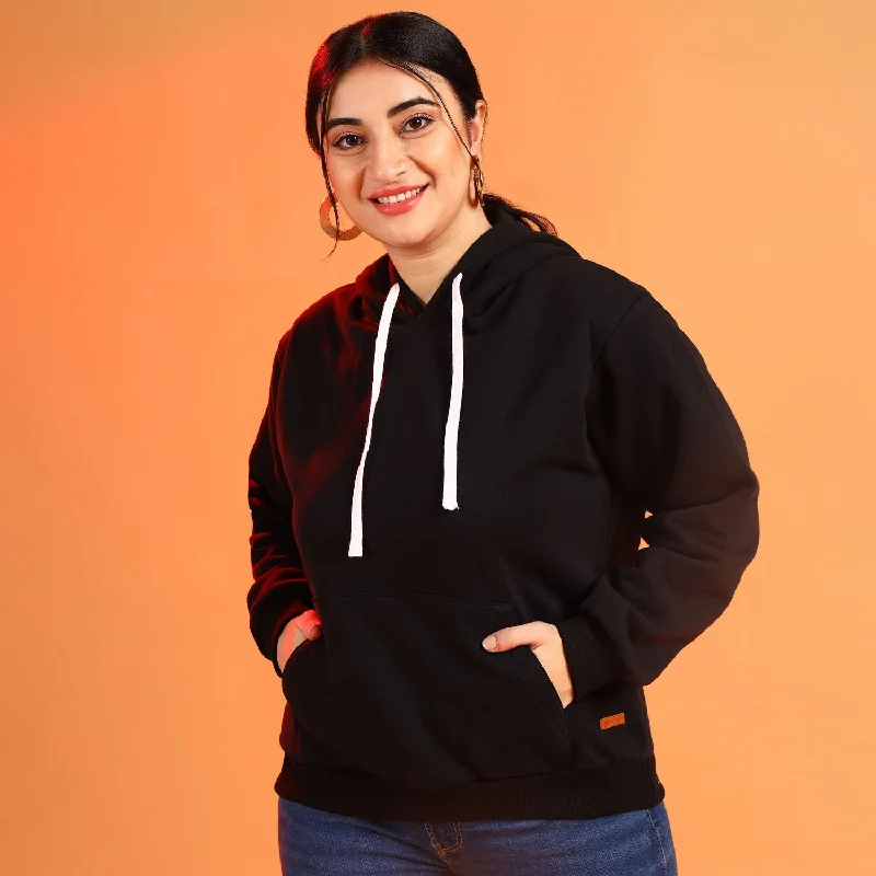 Shop Smart, Save More Before The Sale Ends Women Full Sleeve Hooded Sweatshirt