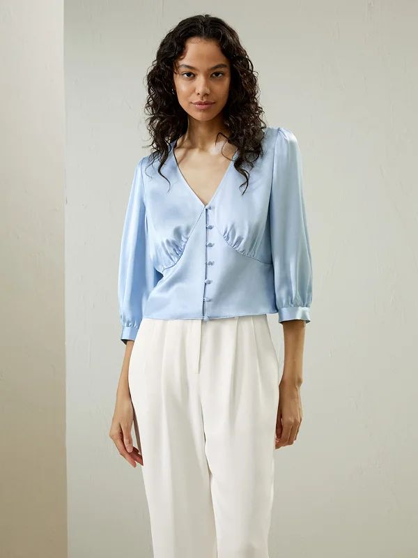 Huge Price Cut Fitted Retro Corset Silk Top for Women