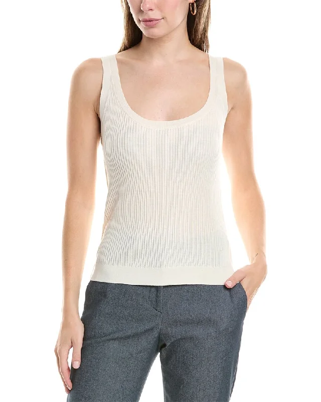 Must Haves St. John Wool & Silk-Blend Tank