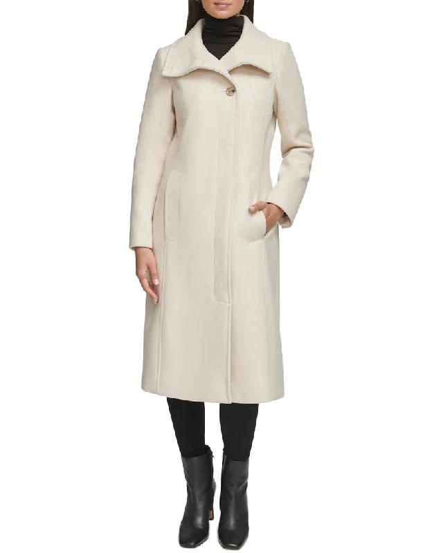 Kenneth Cole Wool-Blend Coat